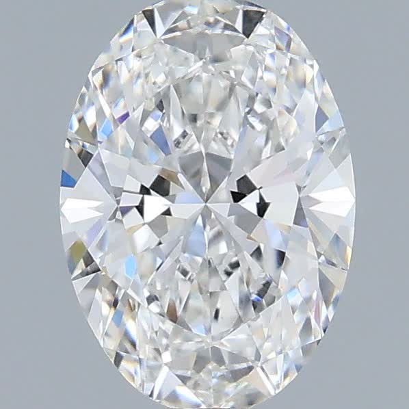 1.10 ct. oval Lab Grown Diamond front image