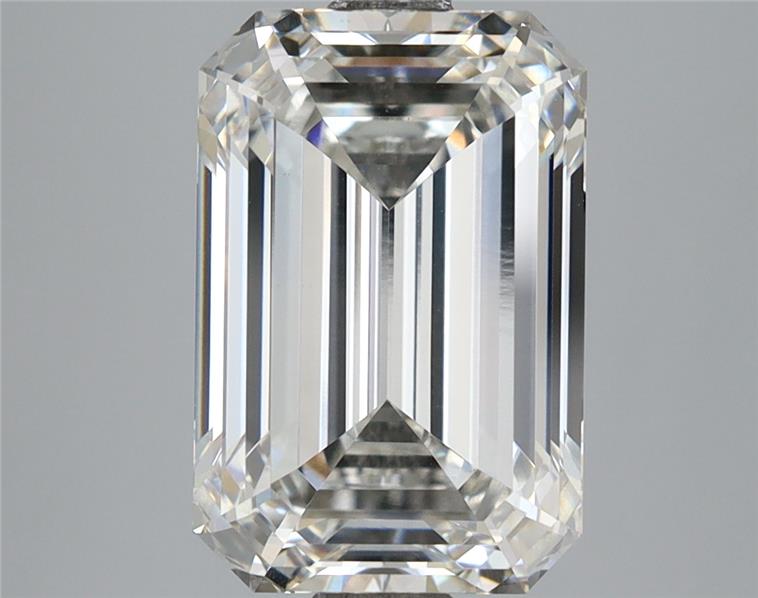 4.45 ct. emerald Lab Grown Diamond front image