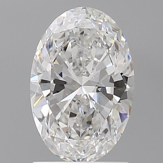 1.52 ct. oval Lab Grown Diamond front image