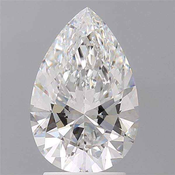 2.60 ct. pear Lab Grown Diamond front image