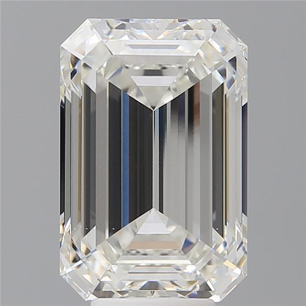 7.52 ct. emerald Lab Grown Diamond front image