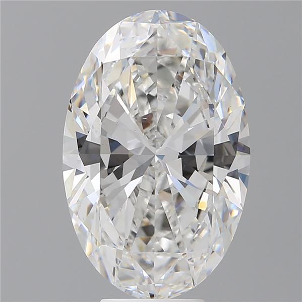 7.07 ct. oval Lab Grown Diamond front image