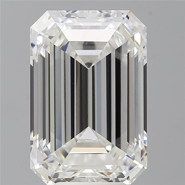 7.58 ct. emerald Lab Grown Diamond front image