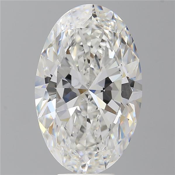8.09 ct. oval Lab Grown Diamond front image