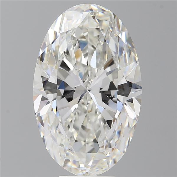 9.10 ct. oval Lab Grown Diamond front image