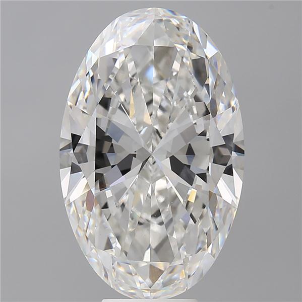 9.09 ct. oval Lab Grown Diamond front image