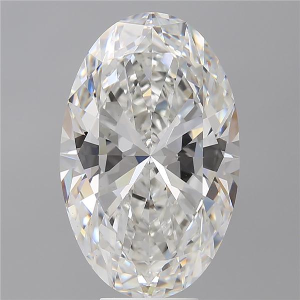 8.10 ct. oval Lab Grown Diamond front image