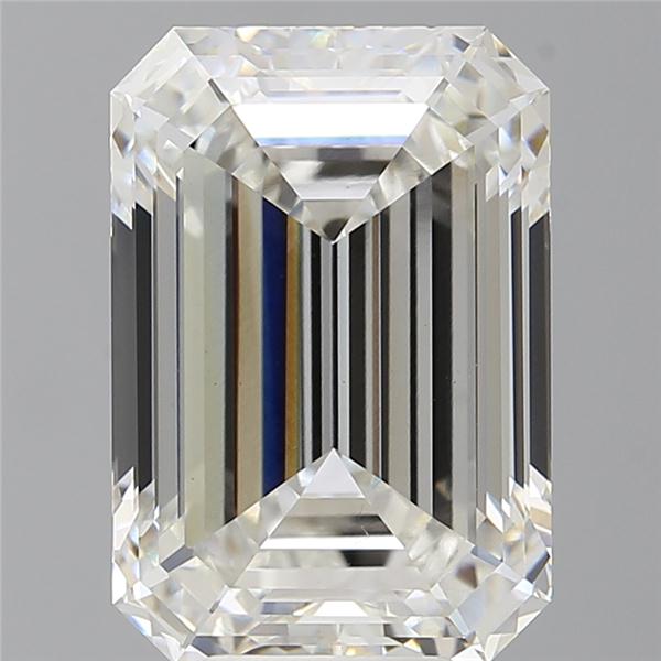 8.08 ct. emerald Lab Grown Diamond front image
