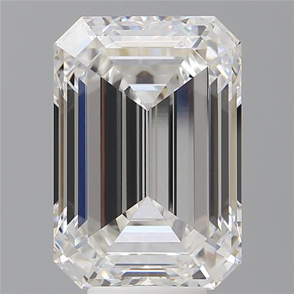 8.08 ct. emerald Lab Grown Diamond front image