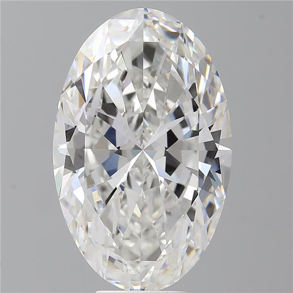 9.53 ct. oval Lab Grown Diamond front image