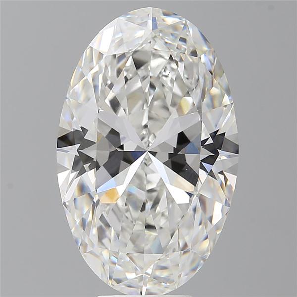 8.58 ct. oval Lab Grown Diamond front image