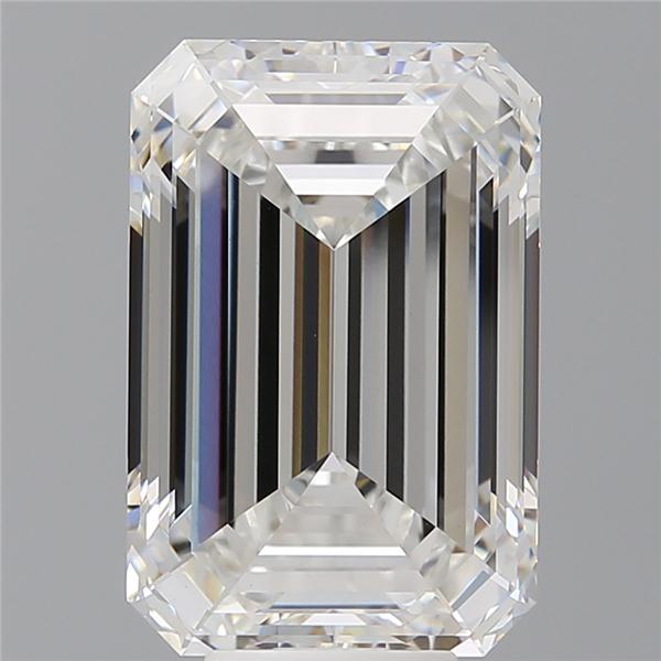 8.59 ct. emerald Lab Grown Diamond front image