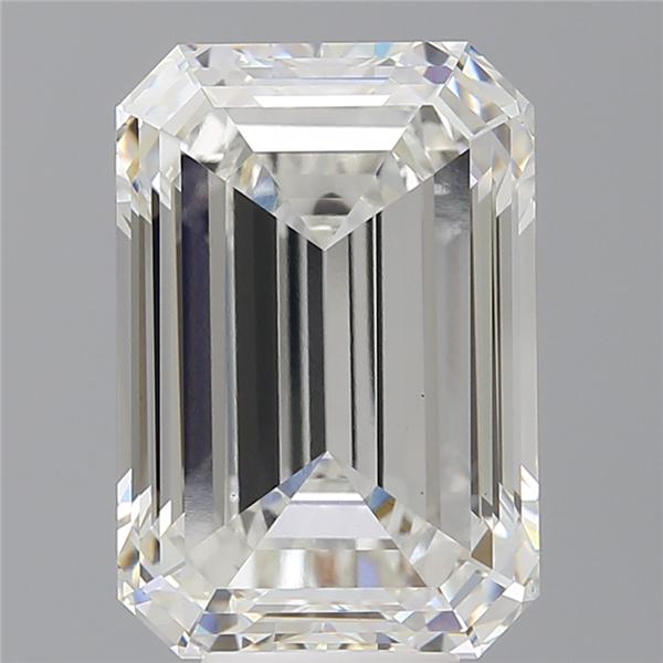 8.56 ct. emerald Lab Grown Diamond front image
