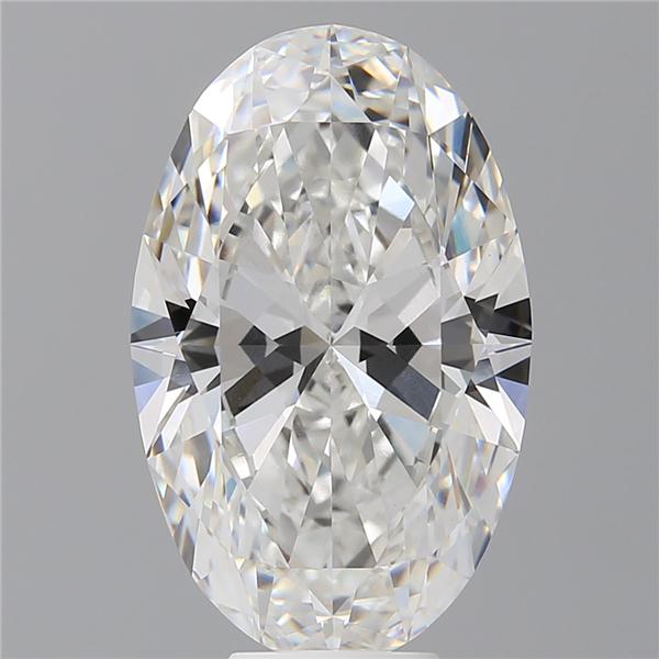 8.55 ct. oval Lab Grown Diamond front image