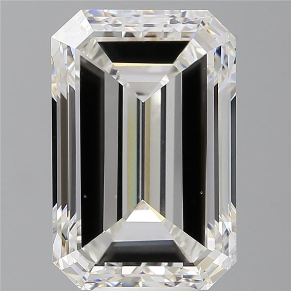 9.50 ct. emerald Lab Grown Diamond front image