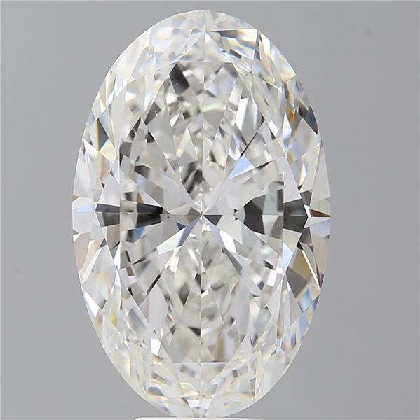10.60 ct. oval Lab Grown Diamond front image