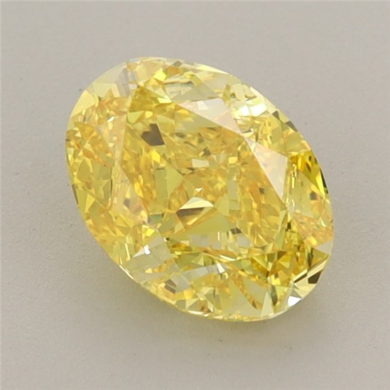 1.24 ct. oval Lab Grown Diamond front image