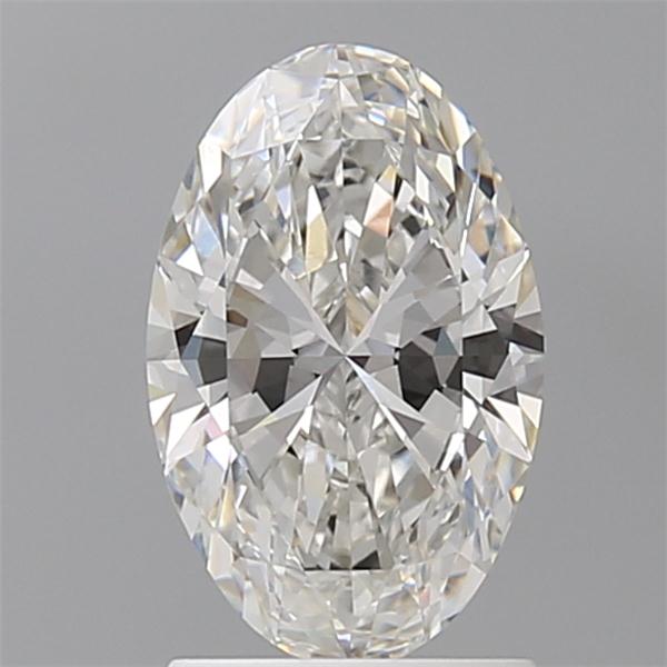1.60 ct. oval Lab Grown Diamond front image