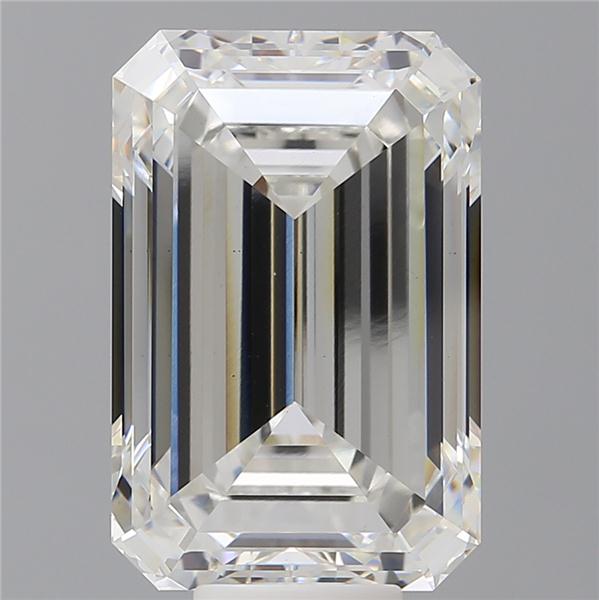 11.59 ct. emerald Lab Grown Diamond front image