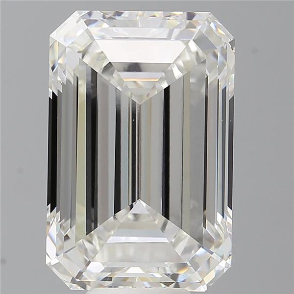 11.04 ct. emerald Lab Grown Diamond front image