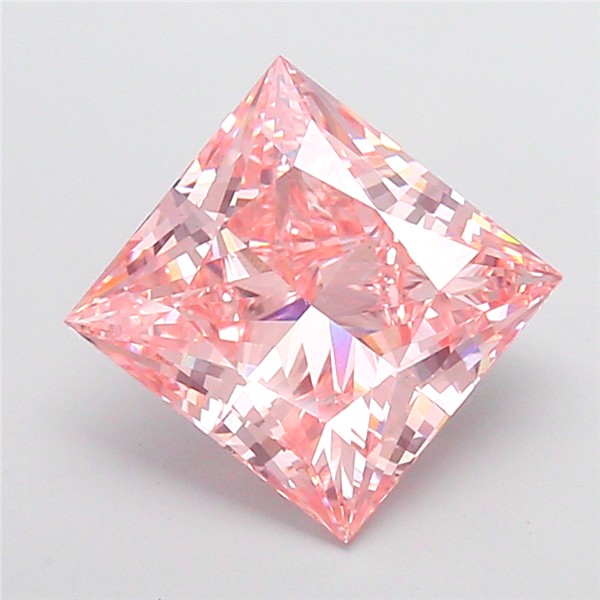 5.03 ct. princess Lab Grown Diamond front image