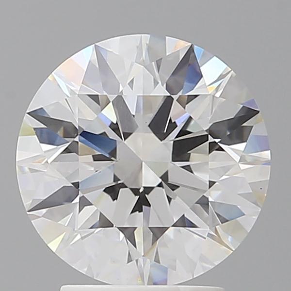 2.96 ct. round Lab Grown Diamond front image