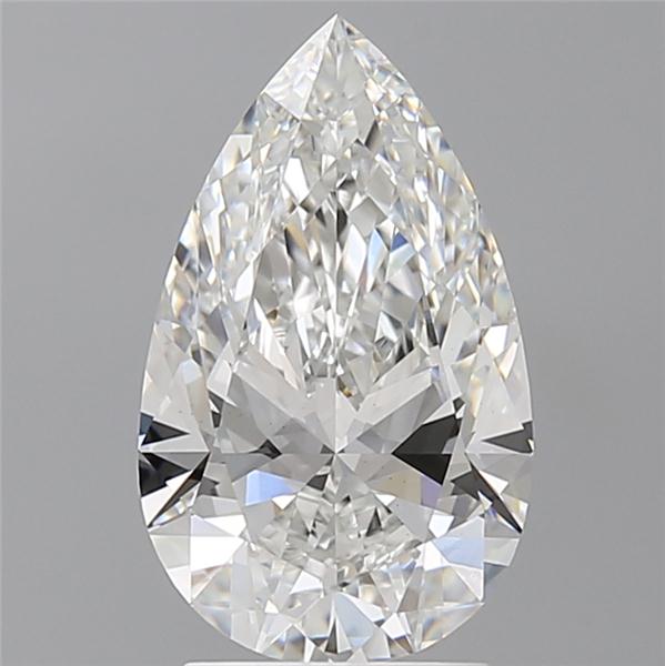 2.60 ct. pear Lab Grown Diamond front image