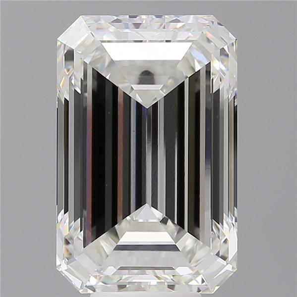 9.59 ct. emerald Lab Grown Diamond front image