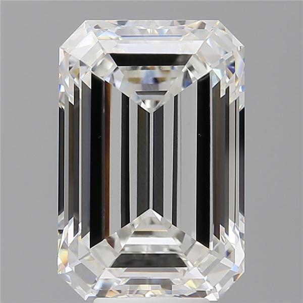 8.55 ct. emerald Lab Grown Diamond front image