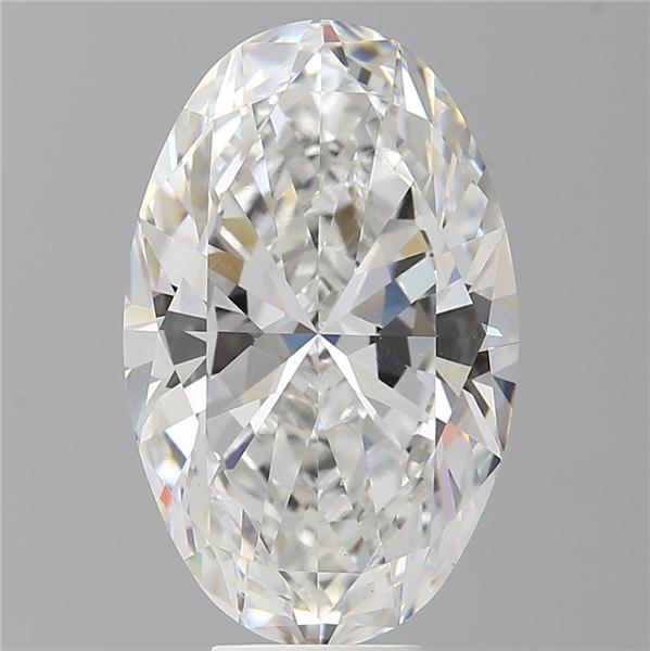 8.55 ct. oval Lab Grown Diamond front image