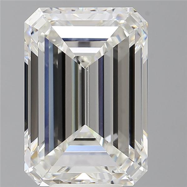 8.05 ct. emerald Lab Grown Diamond front image