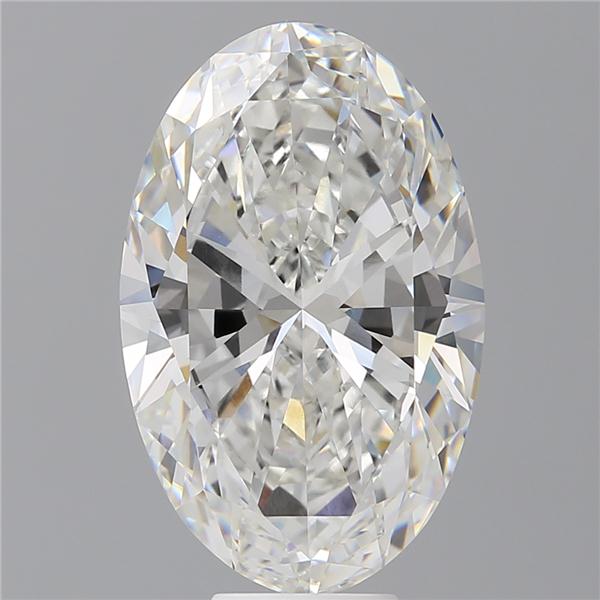 9.51 ct. oval Lab Grown Diamond front image