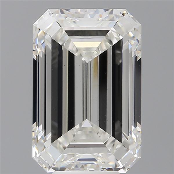 8.59 ct. emerald Lab Grown Diamond front image