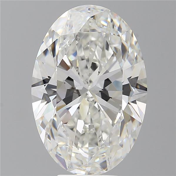 8.07 ct. oval Lab Grown Diamond front image