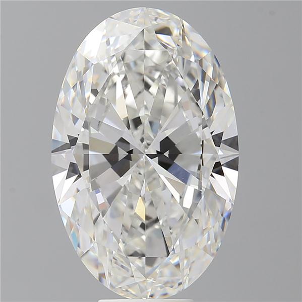 9.55 ct. oval Lab Grown Diamond front image