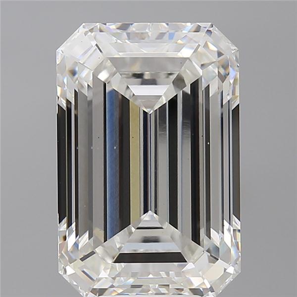 8.08 ct. emerald Lab Grown Diamond front image