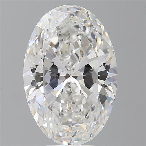 8.60 ct. oval Lab Grown Diamond front image