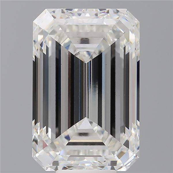12.09 ct. emerald Lab Grown Diamond front image