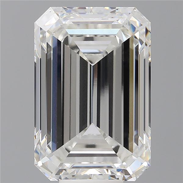 12.52 ct. emerald Lab Grown Diamond front image