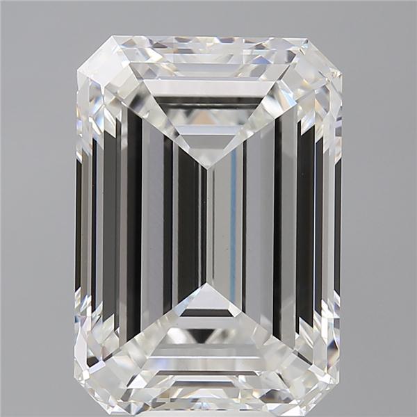 11.53 ct. emerald Lab Grown Diamond front image