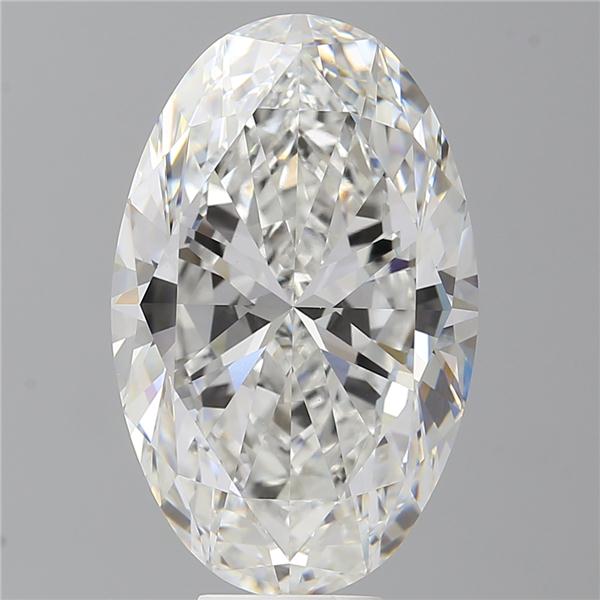 10.49 ct. oval Lab Grown Diamond front image