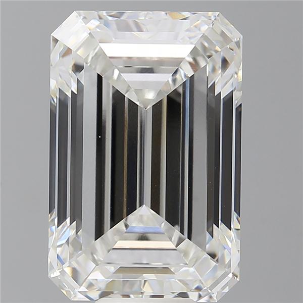12.54 ct. emerald Lab Grown Diamond front image