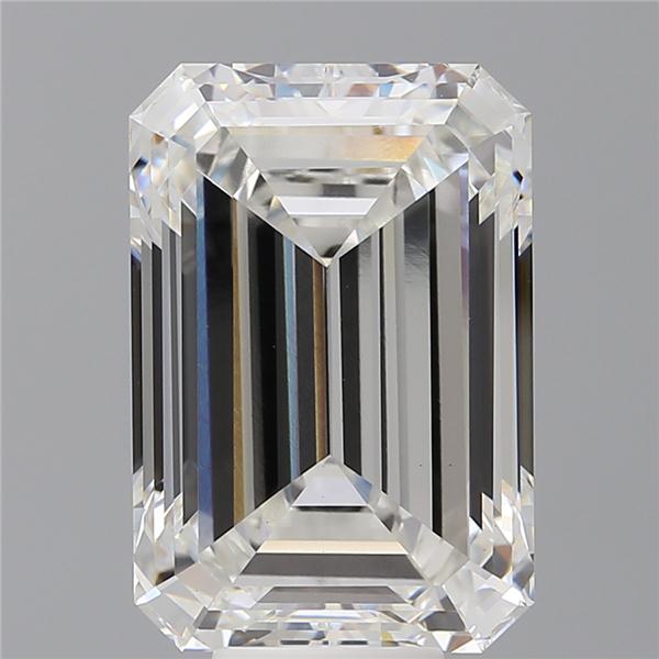 10.52 ct. emerald Lab Grown Diamond front image