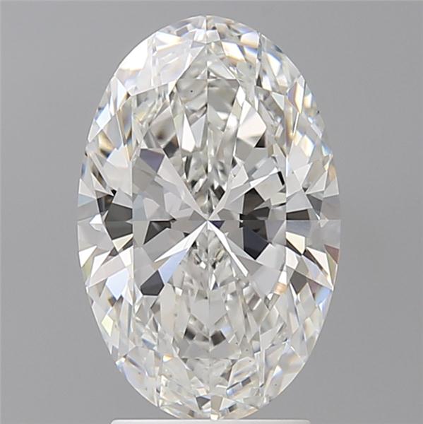 3.01 ct. oval Lab Grown Diamond front image