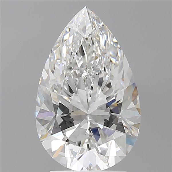 3.03 ct. pear Lab Grown Diamond front image