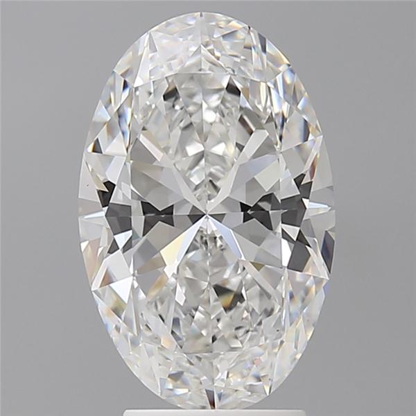 3.58 ct. oval Lab Grown Diamond front image