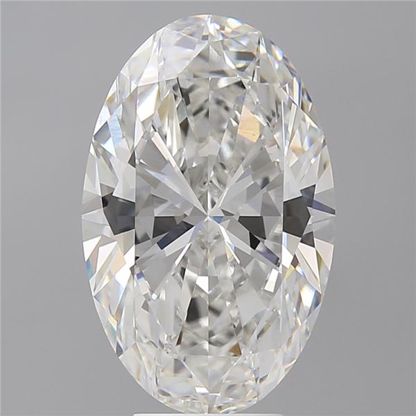 6.01 ct. oval Lab Grown Diamond front image