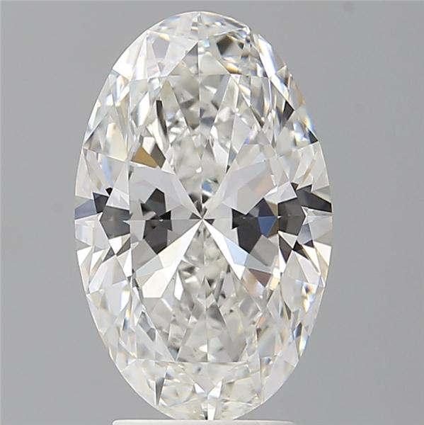 3.53 ct. oval Lab Grown Diamond front image