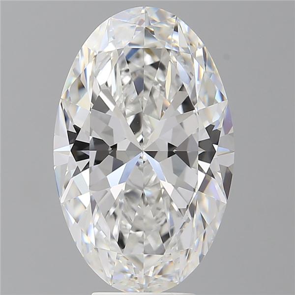 6.59 ct. oval Lab Grown Diamond front image