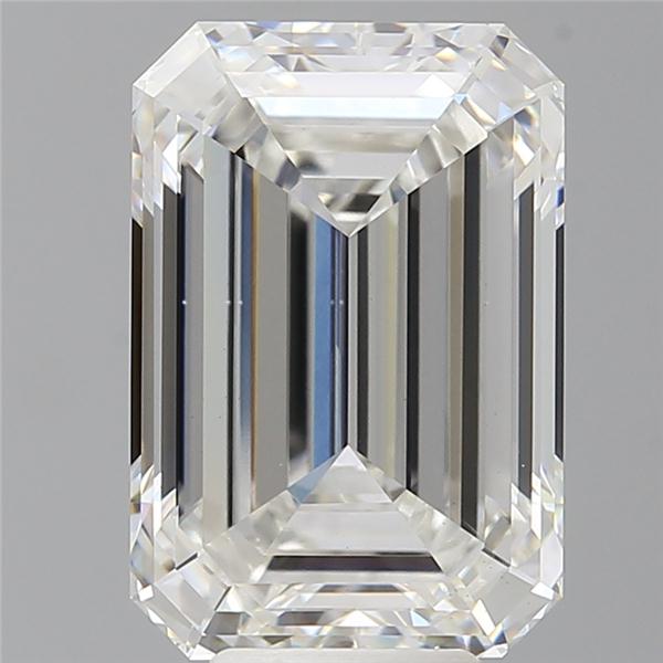 7.59 ct. emerald Lab Grown Diamond front image